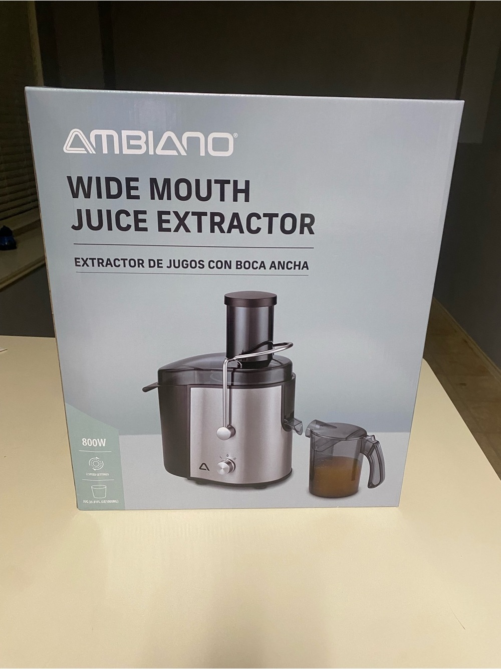 Ambiano Wide Mouth Juice Extractor